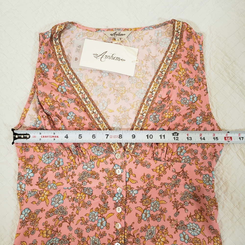 Arnhem Honey Halter Top Playdress Mini Dress - Picture 13 of 16